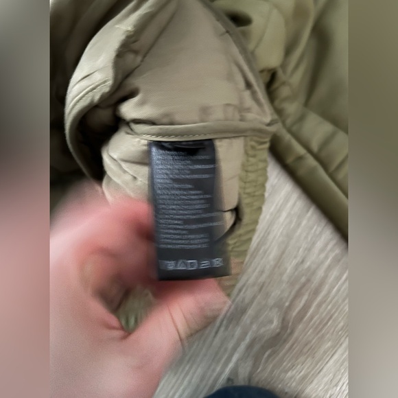 We The Free Dolman Quilted Vegan Jacket Olive Green - Size Small - Picture 8 of 11